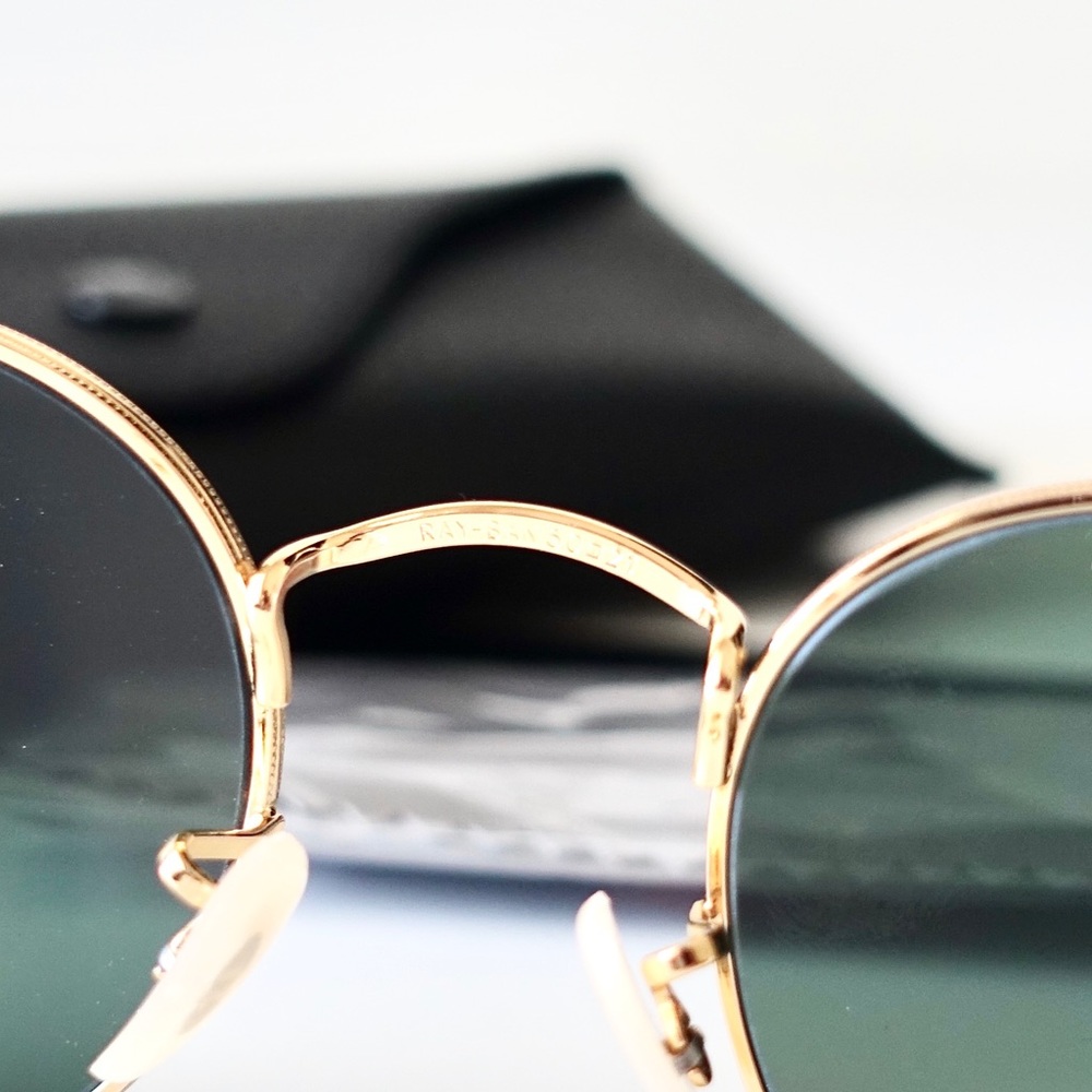 Ray Ban Round Metal  RB3447-001 - Picture 7 of 7